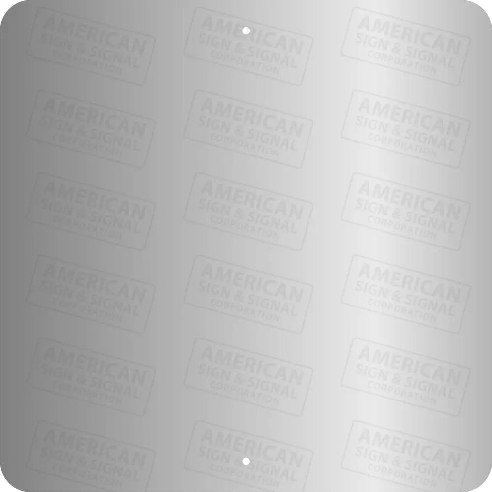 Traffic Sign Bare Blanks 24’’ x 24’’ /.080’’ / 2 (square blank)