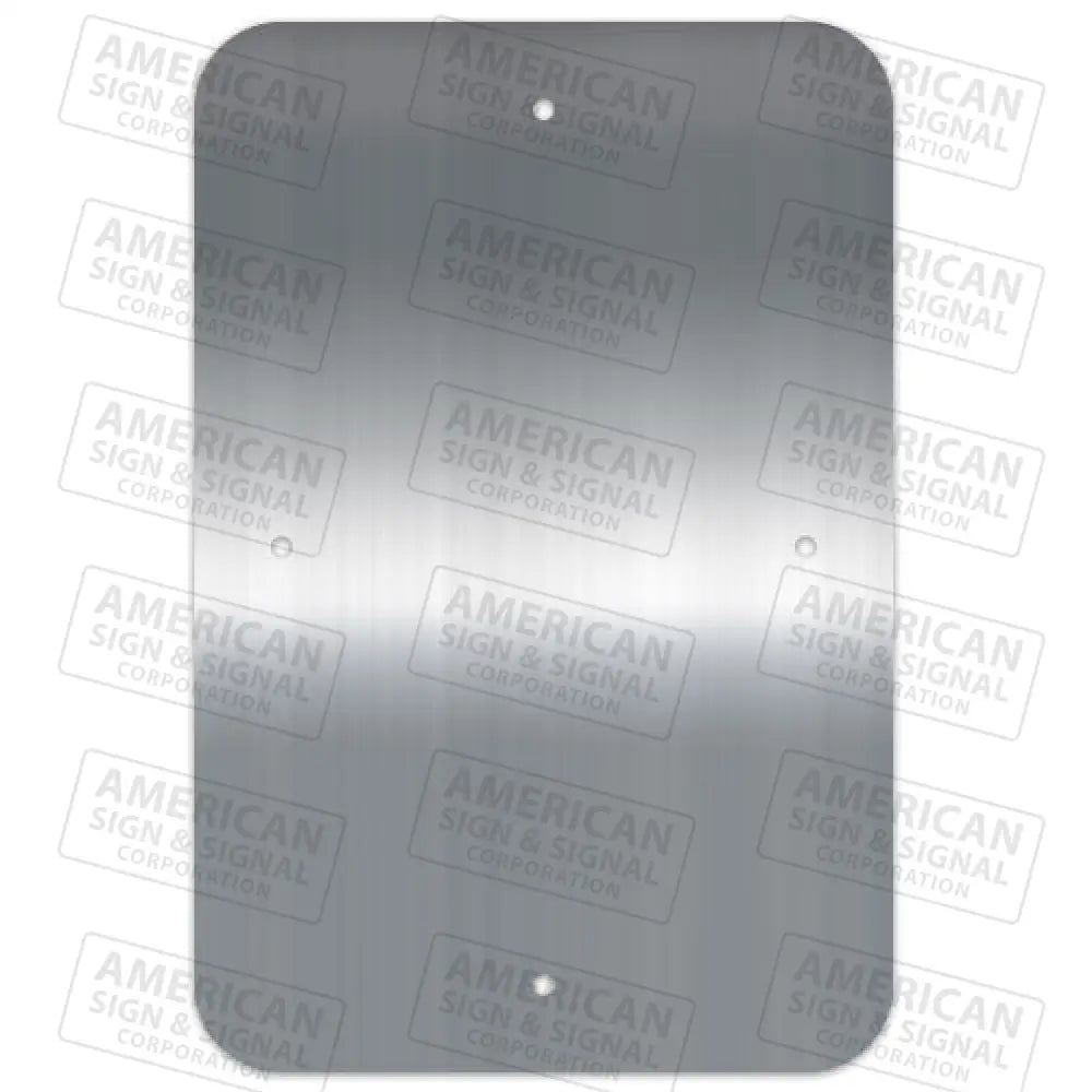 Traffic Sign Blanks Universal Mount 12 X 18 / .080