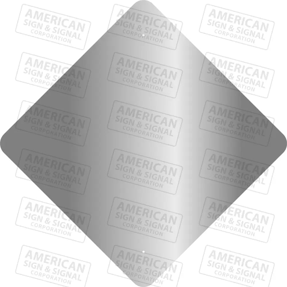 Traffic Sign Bare Blanks 36’’ x 36’’ /.080’’ / 2 (diamond blank)