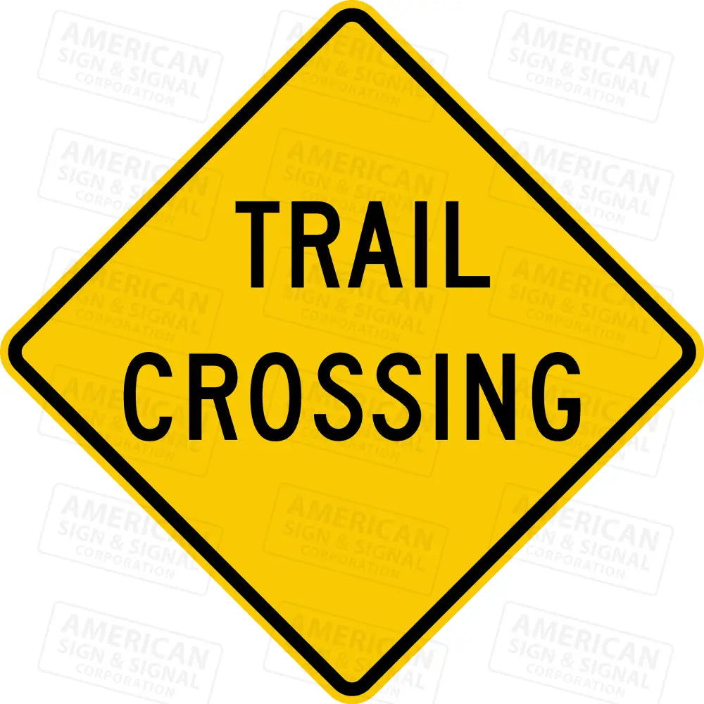 W11-15A Trail Crossing Warning