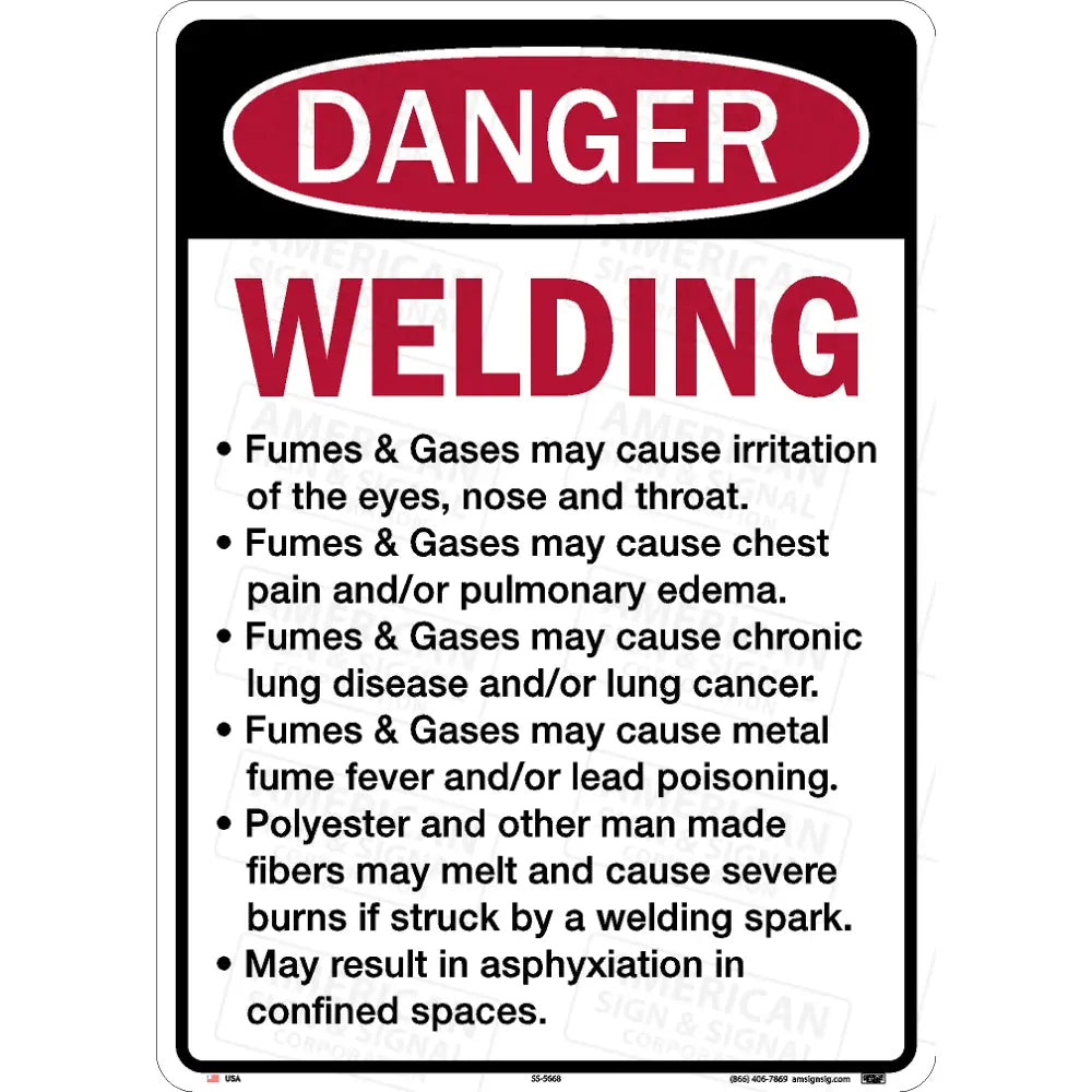 Welding Safety Sign